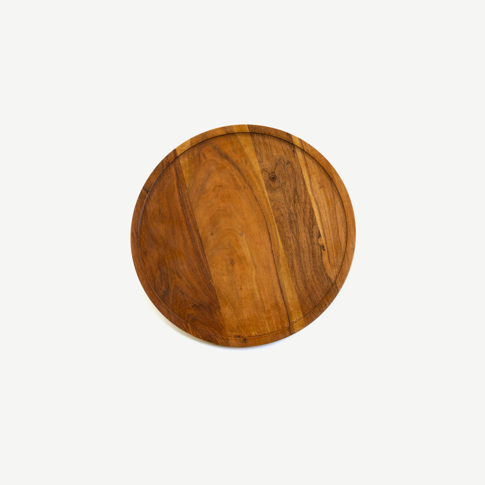 Acacia Rotating Tabletop Tray - Image 3