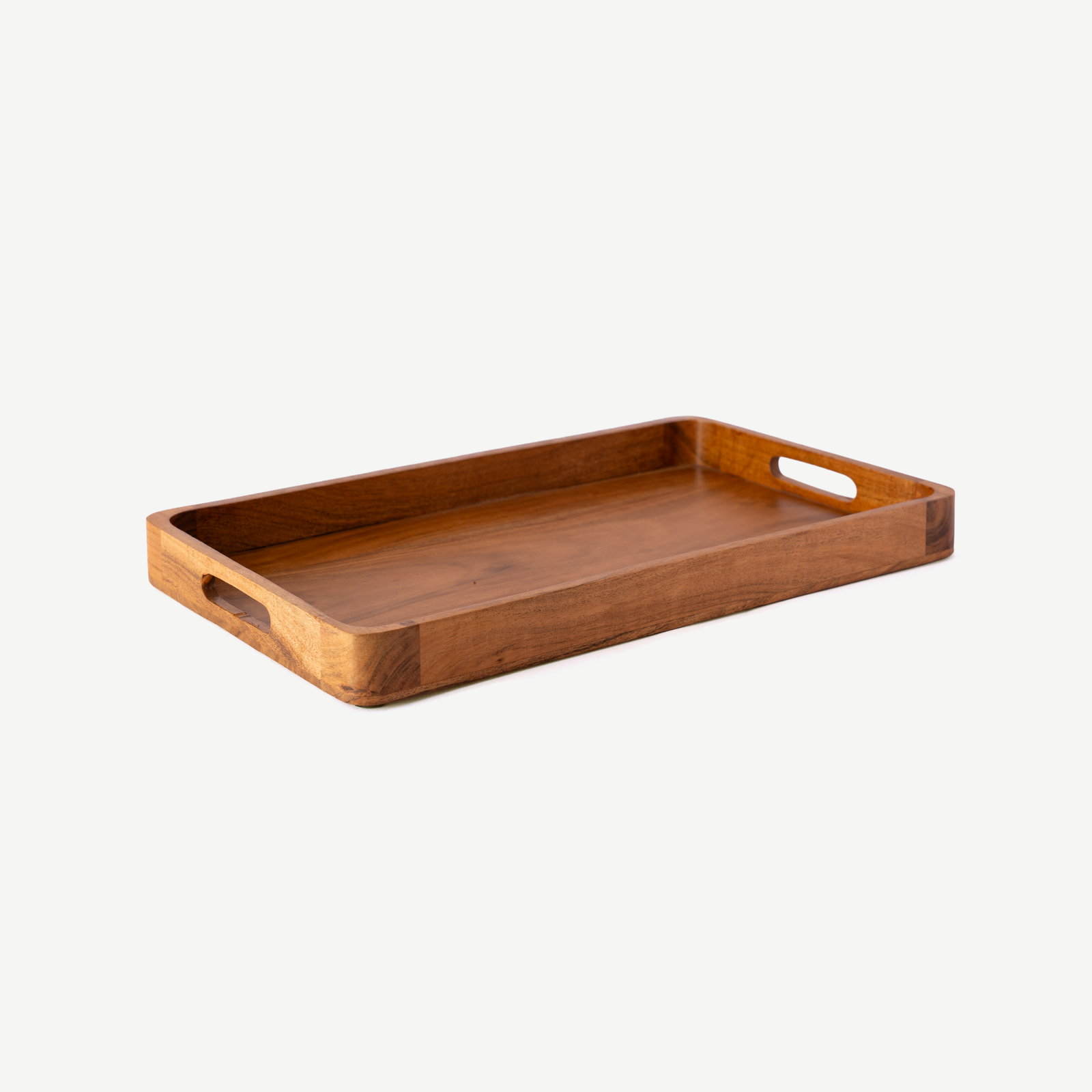 Acacia Wooden Rectangular Tray - Image 3