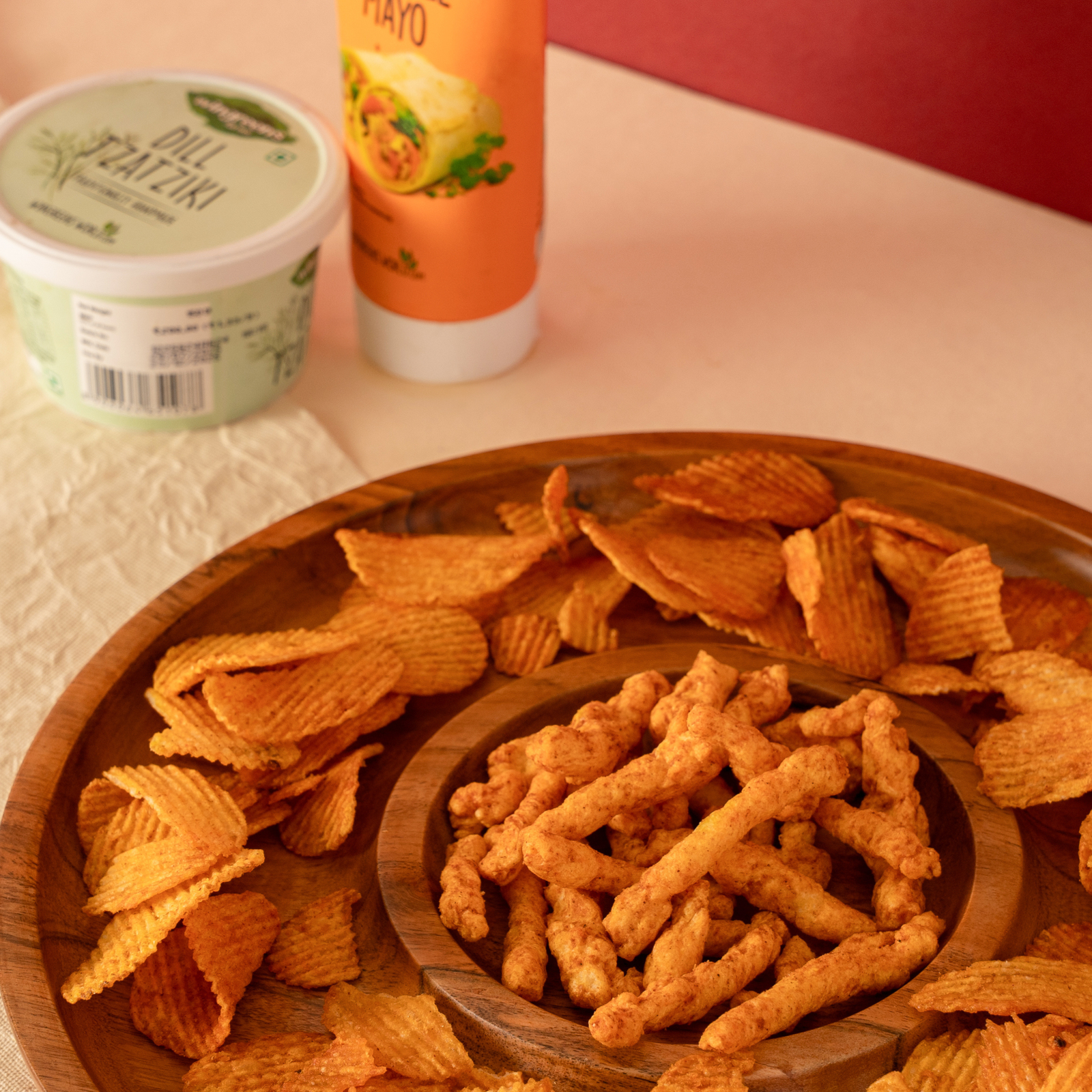 Acacia Wooden Nacho Plate - Image 2