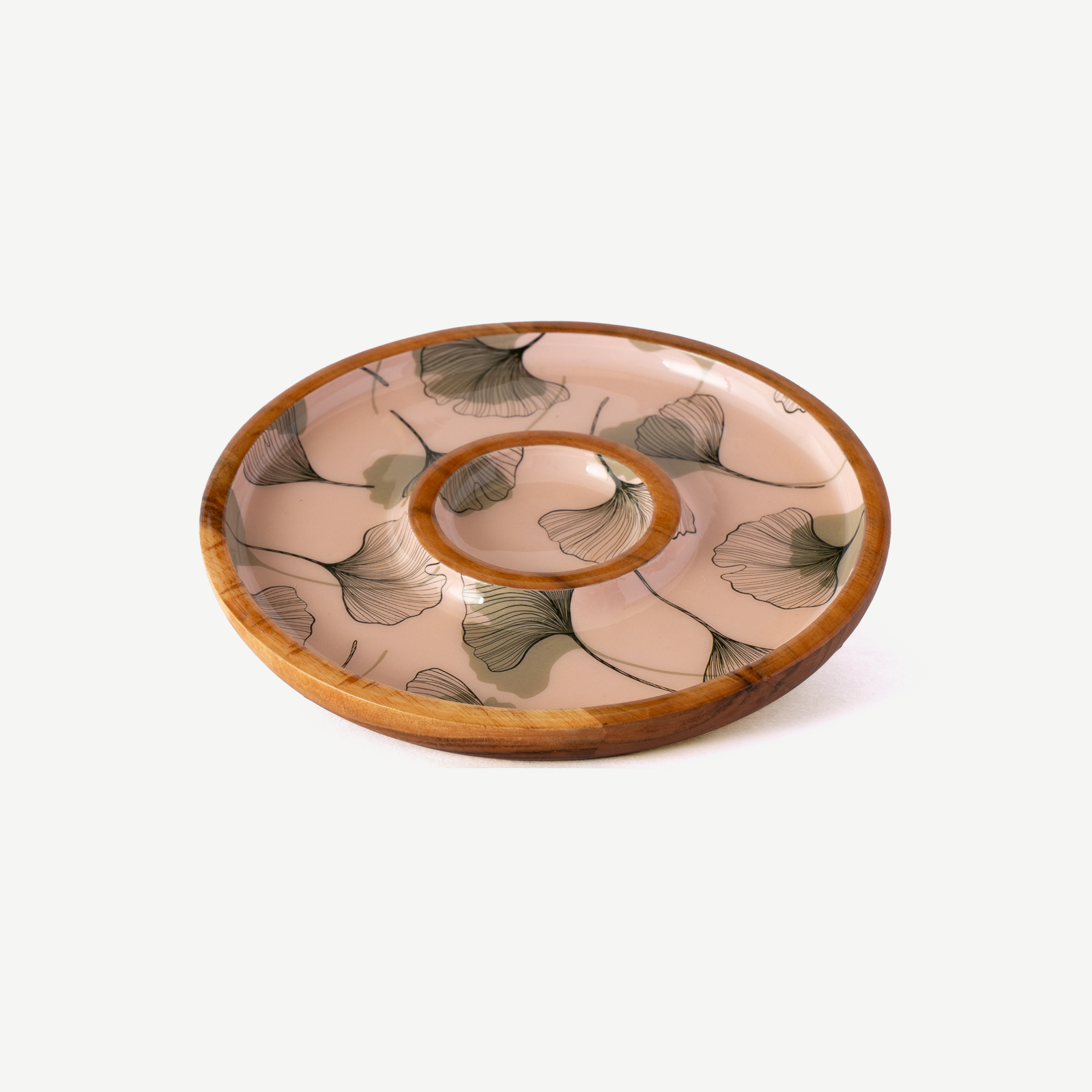 Acacia Leaf Bowl & Plate Set - Image 4