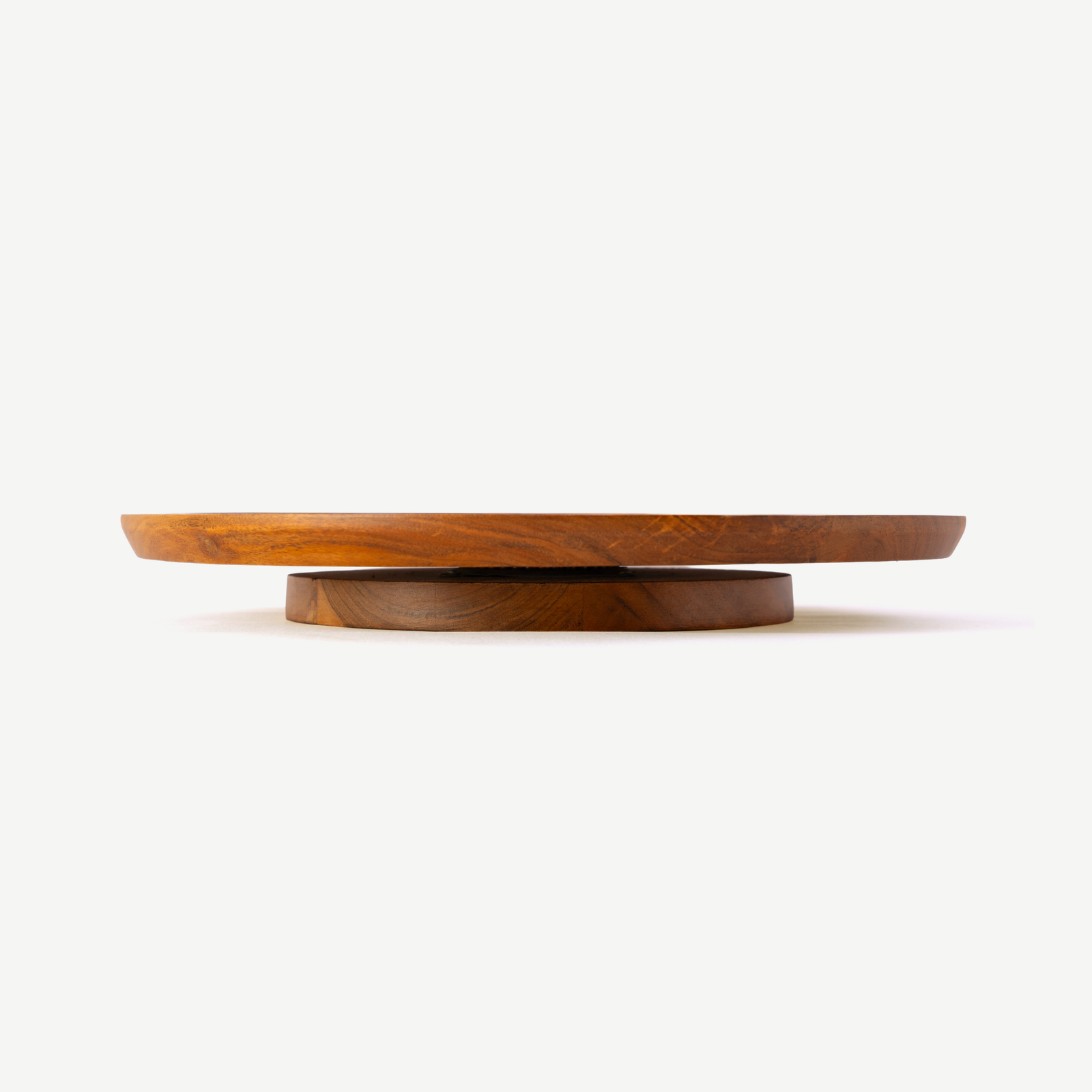Acacia Rotating Tabletop Tray - Image 4