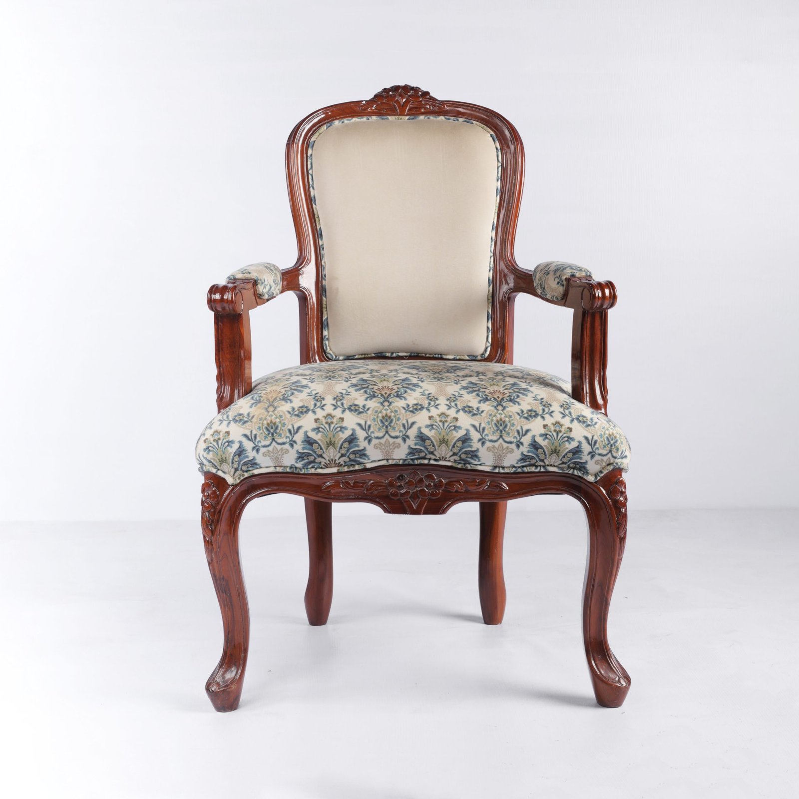 Floral Crest Chair