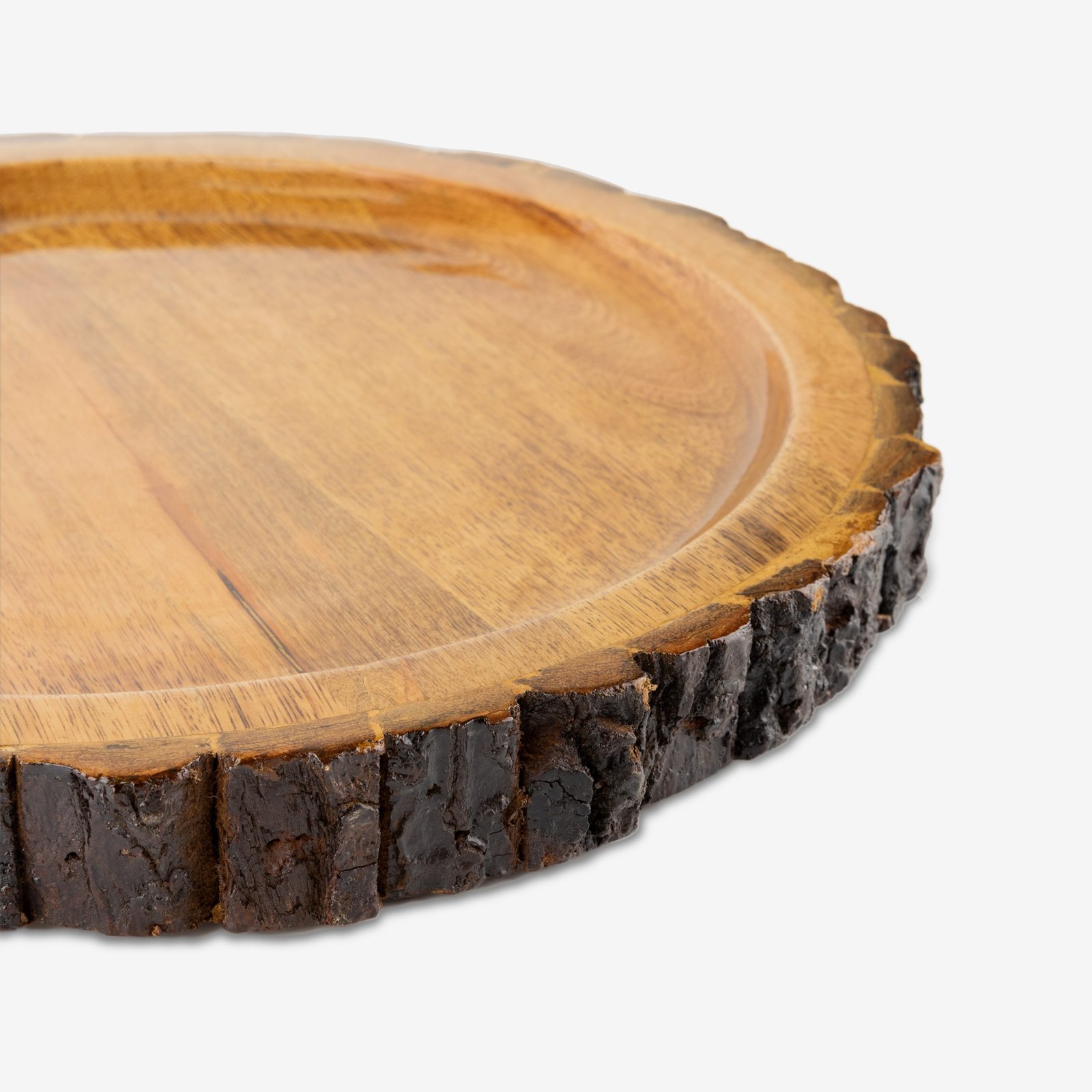 Round Bark Platter - Image 5