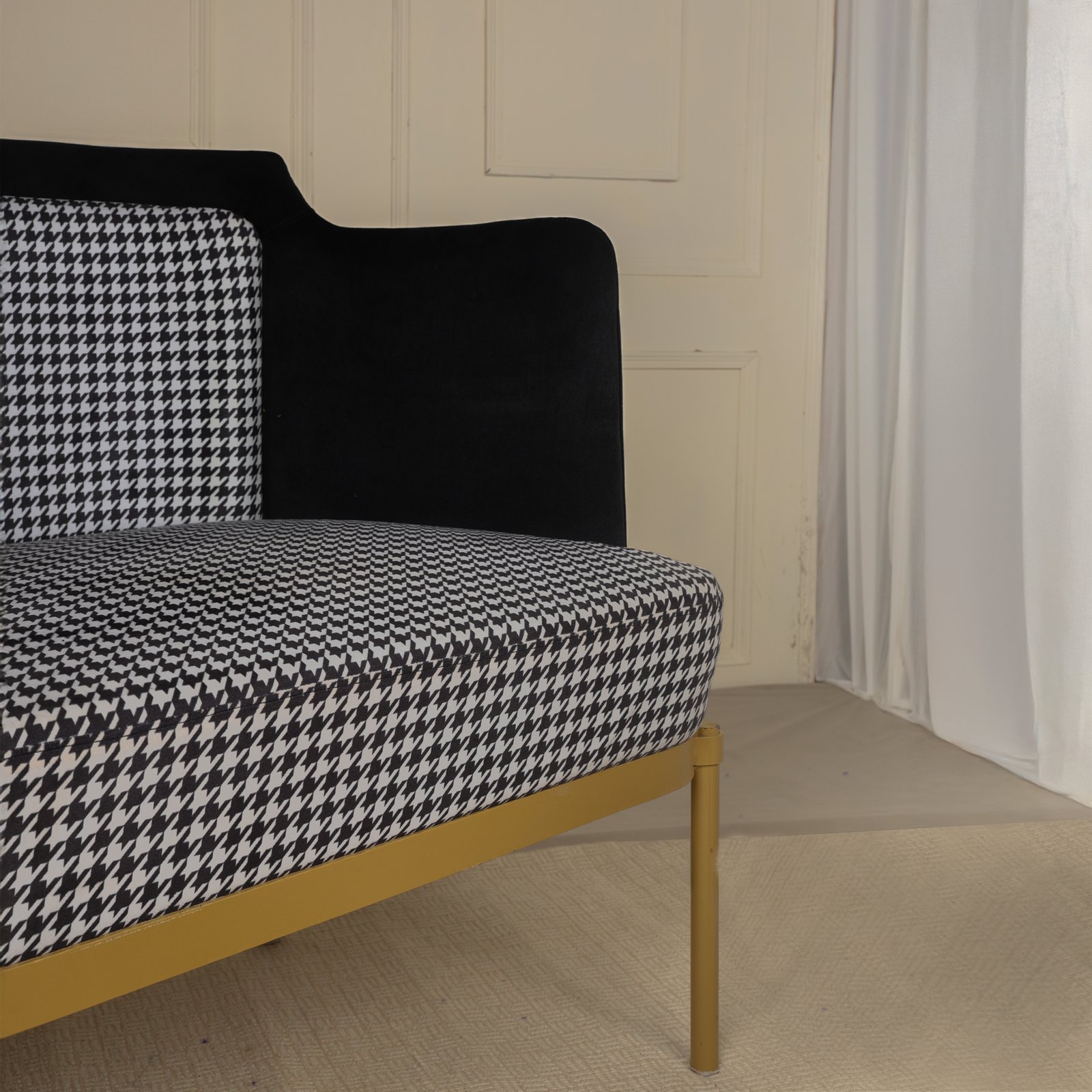 Check Lux Sofa - Image 4