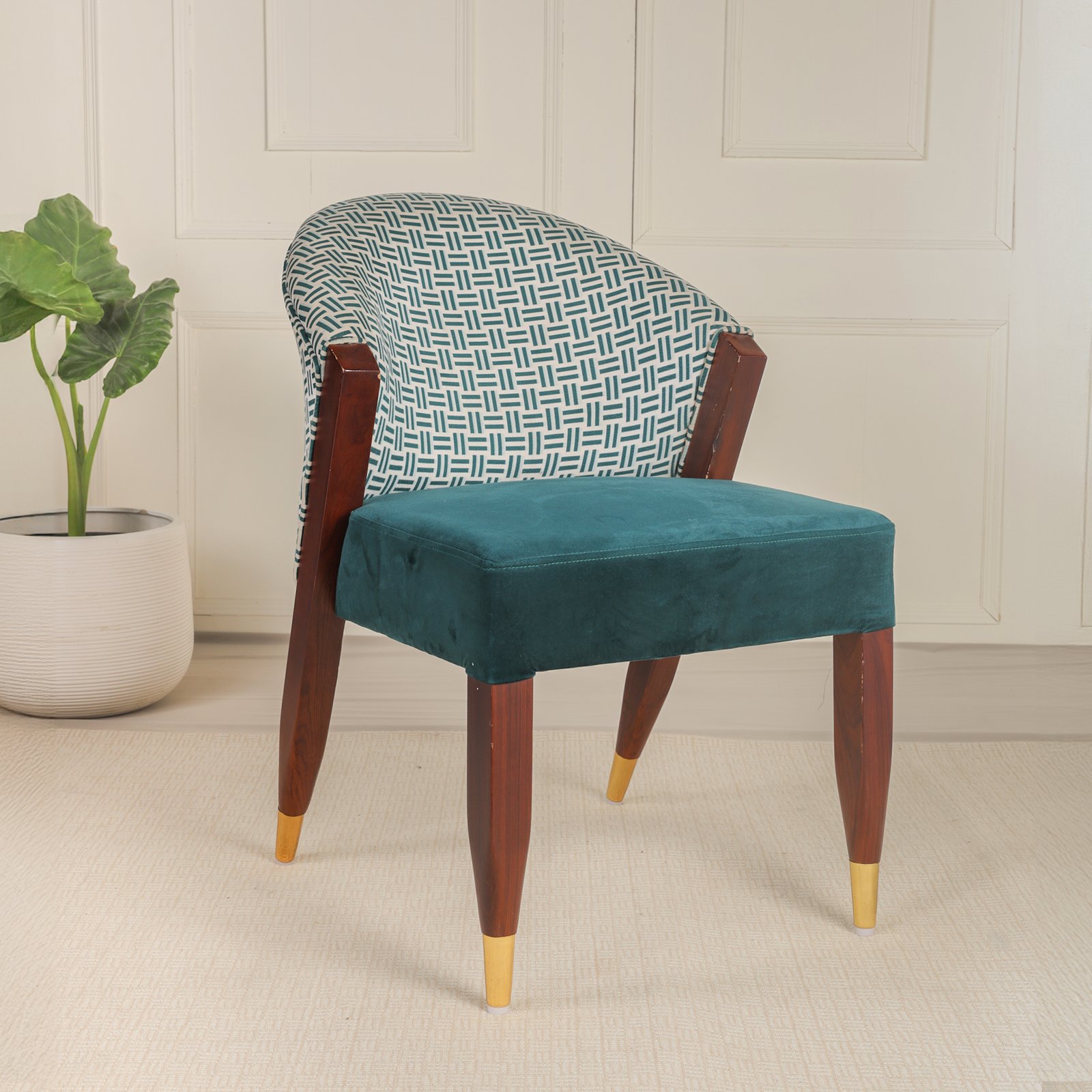 Check Meadow Chair - Image 4