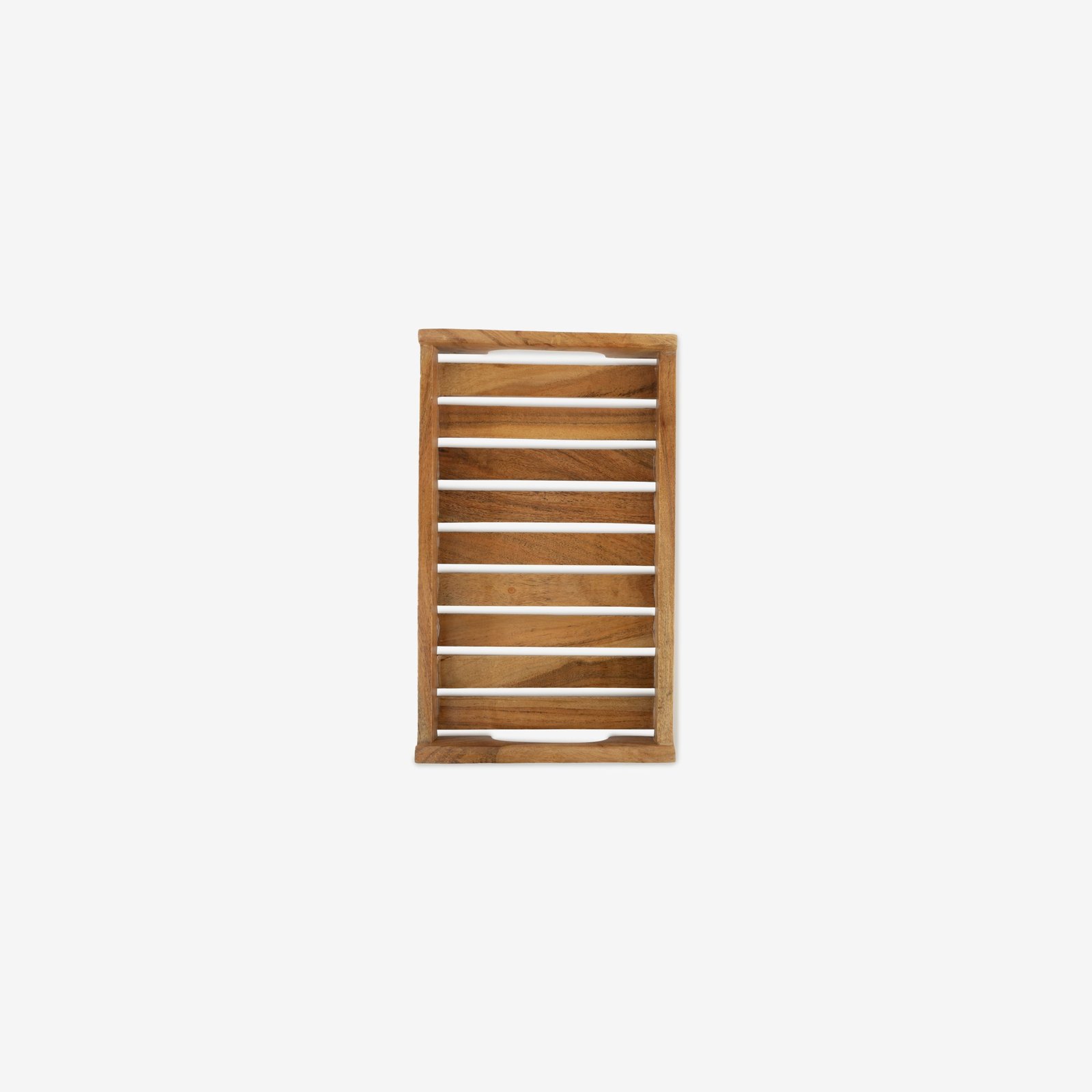 Wooden Stripped Tray - Image 5
