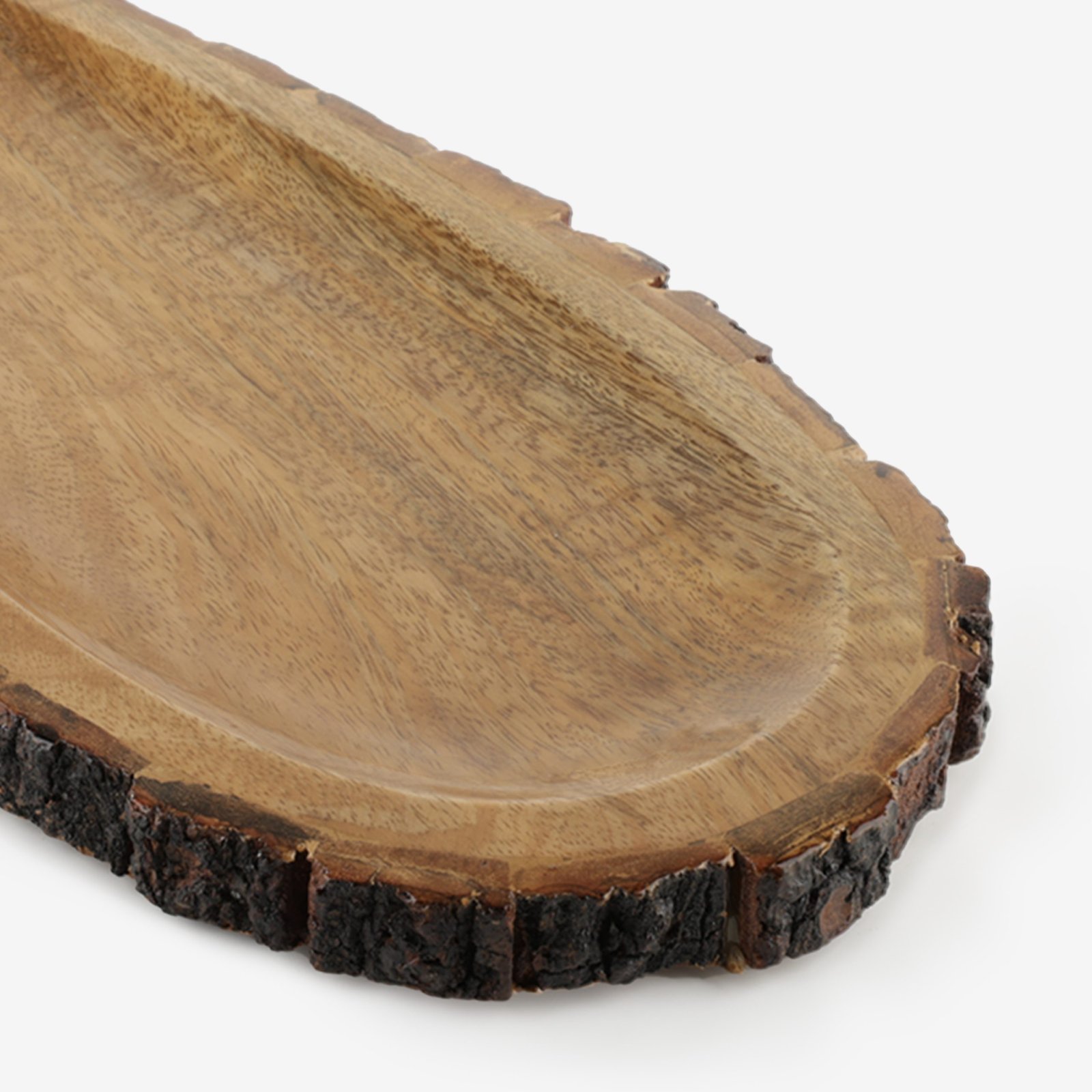 Oval Bark Platter