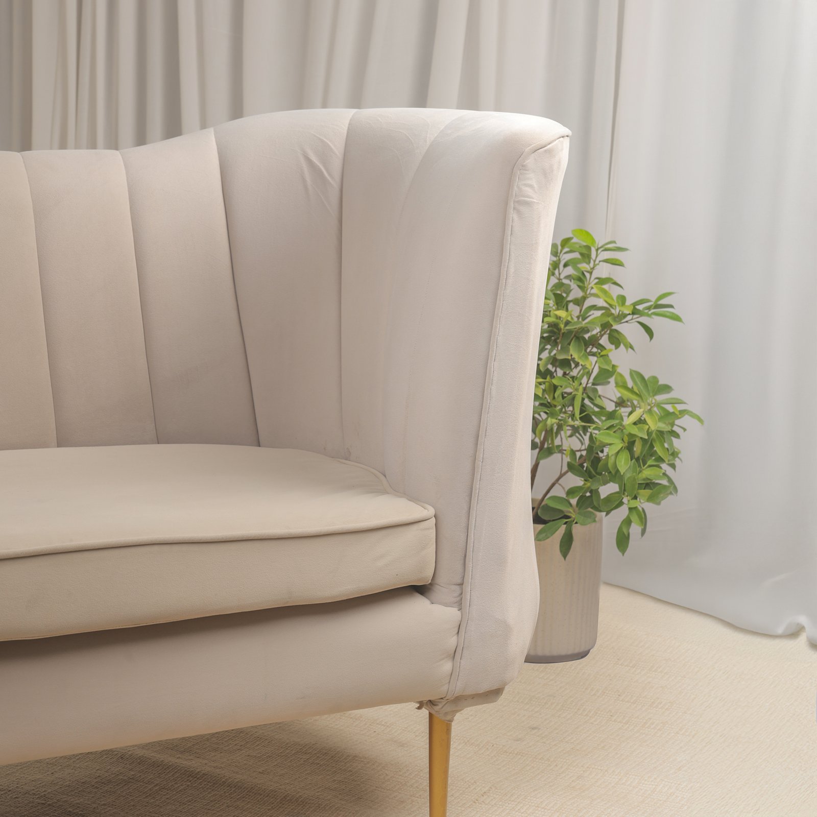 Winged Frame Sofa - Image 3