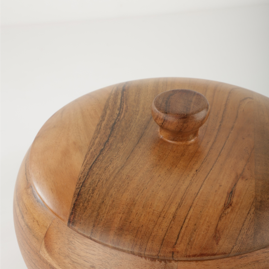 Wooden Chapati Box