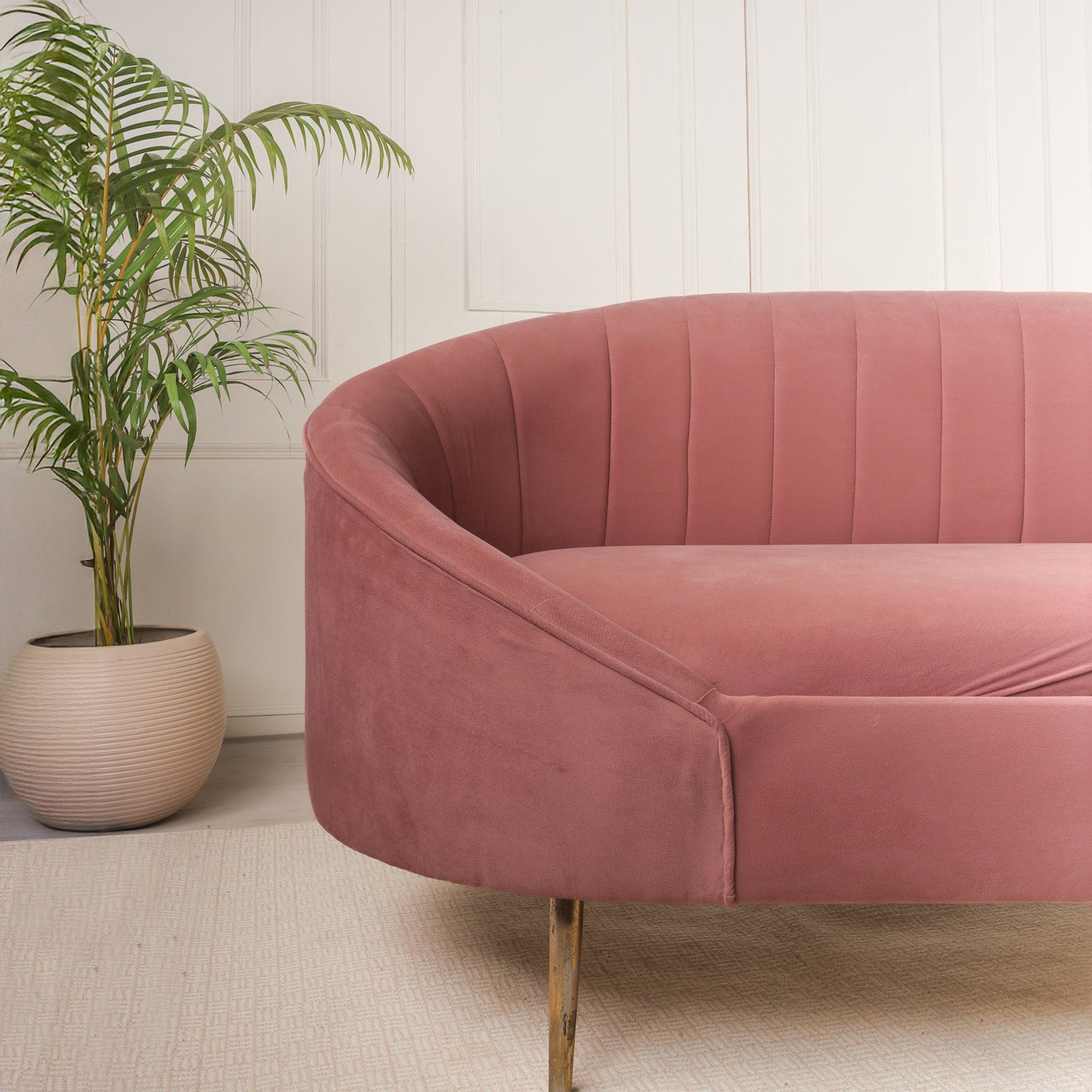 Rosé Aura Sofa - Image 2